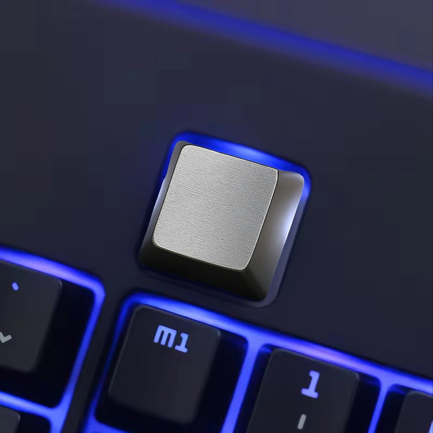 Aluminum Alloy Keycaps Metal Mechanical Keyboard Key Caps Lightweight Non Fading Engraved Shaft Body Keyboards Accessories