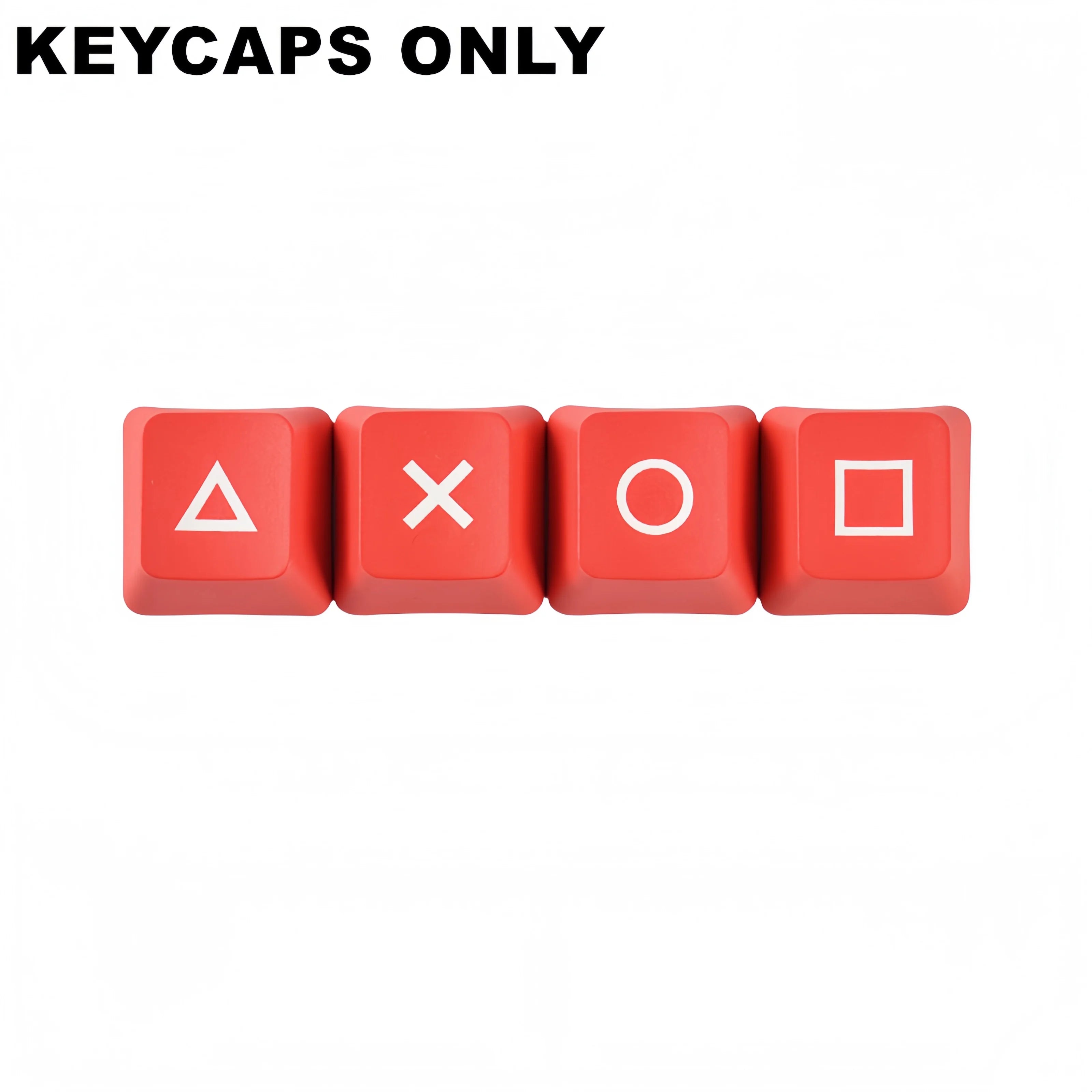 4 Keys/Set PSP Style PBT Keycaps OEM Height Dye-Sublimated Legends Directional Arrows Auxiliary Keys Keyboard Accessory