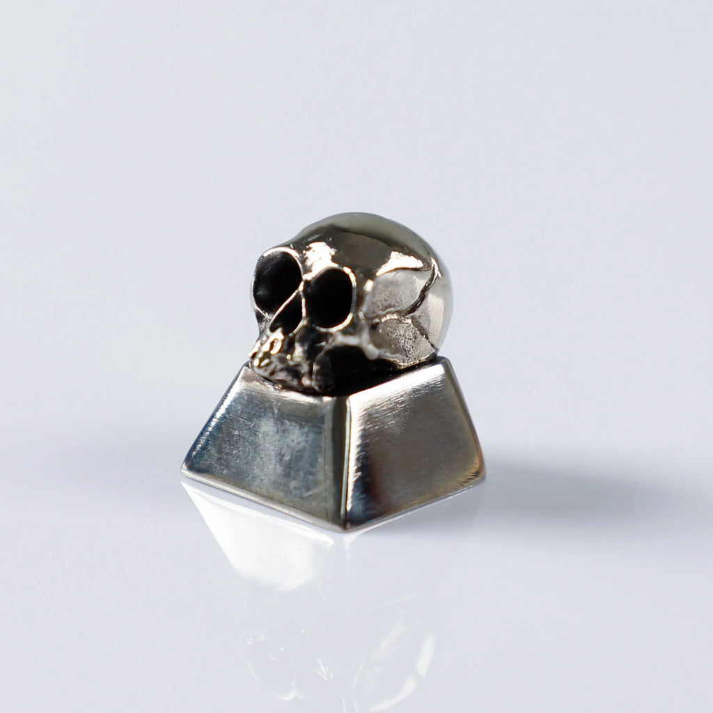 ESC Key 1pcs stereoscopic Pure Copper keycaps Skull Handmade Artisans Metal Key Caps for Mechanical Keyboard