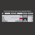 F68C Through ENTER Keycap 2.25U Enter Keycap ABS Etched Backlit Keycaps
