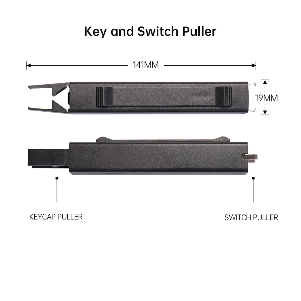2 in 1 Switch Puller Keycap Puller Key Switch Keycap Puller for Mechanical Keyboard Gaming Keyboard Switches DIY Cleaning Tool