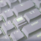 1 Set K-04 Keyboard Keycaps 3In1 For Mechanical Classic Retro Cute Transparent Key Cap Suit Cute Button Personalized Keycaps
