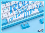 Gamers Theme Keycap Custom DIY Cartoon PBT Keycaps Cherry Profile Five Side Thermal Sub Accessories Red Axis Mechanical Keyboard