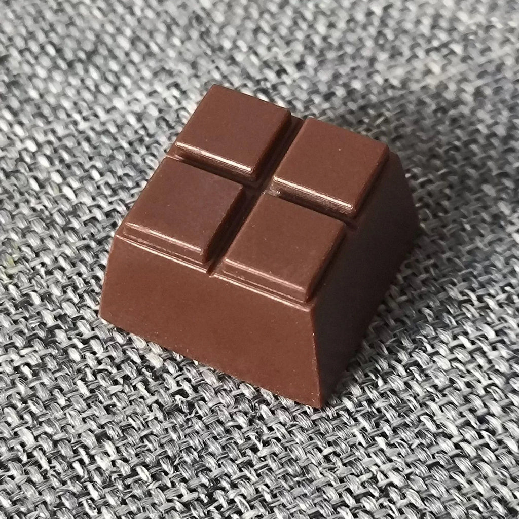 Chocolate Custom Novelty Artisan KeyCap Handmade Resin Keyboard Cap Key Cap for Mechanical Keyboard Accessories