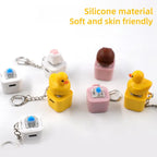 Personality Key Cap Keycap Cute Stereo Little Yellow Duck keycaps for Mechanical Keyboard MX Axis 3D Design V9D7