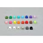 Keyreative ABS KeyCaps Set Multi-Color 130 Keys Custom Cherry Profile DIY Colorful Fit 60%-108% Mechanical Keyboard Accessories