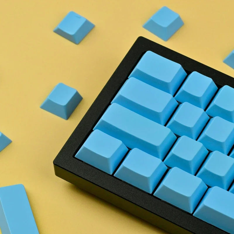 Keyreative ABS KeyCaps Set Multi-Color 130 Keys Custom Cherry Profile DIY Colorful Fit 60%-108% Mechanical Keyboard Accessories