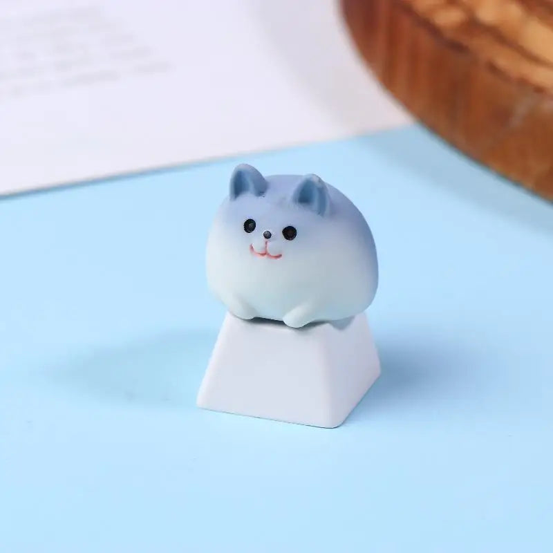 Cute Cartoon 3D Animal Keycap Mechanical Keyboard Caps OEM Height Keycap Kawaii DIY Keyboard Accessories Girl Gifts