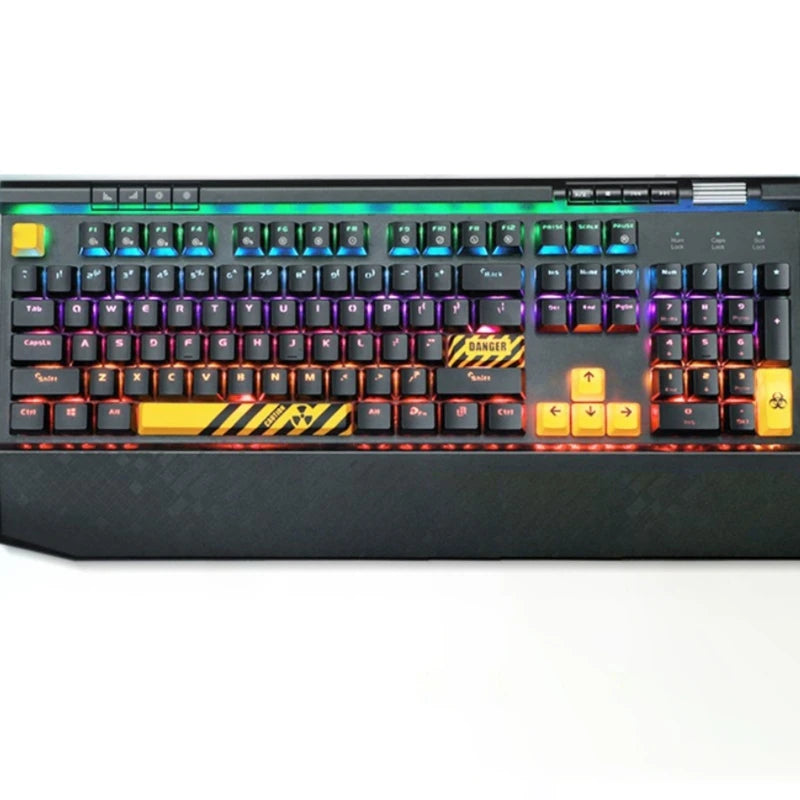 8PCS  PBT OEM Keycap Space Enter Direction Keys Caps 1.25U 10mm DyeSUB Personality for Mechanical Keyboard PBT Keycaps